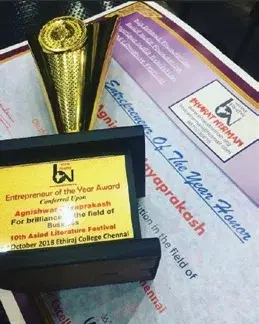 Bharat Nirman Foundation's Entrepreneur of the Year