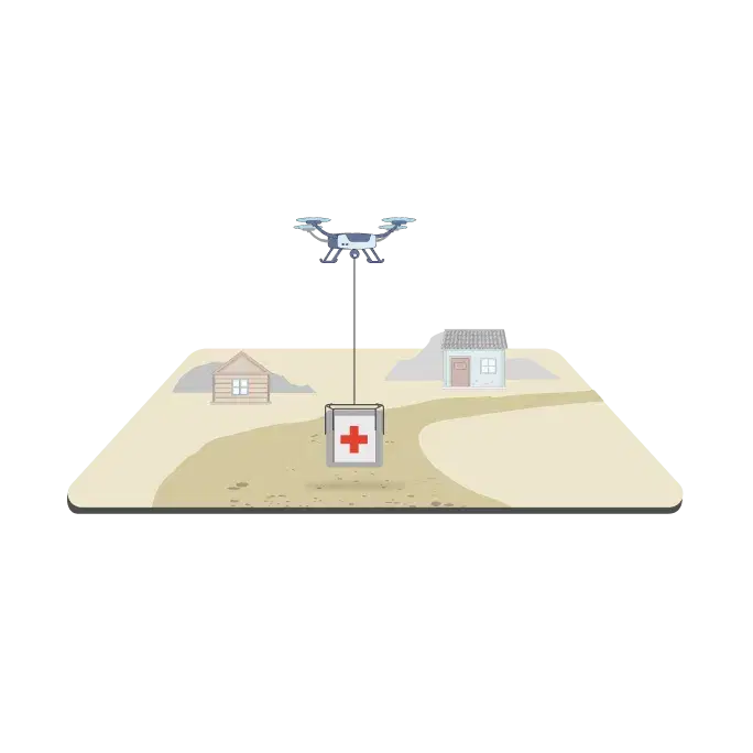 Winch Mechanism Drone