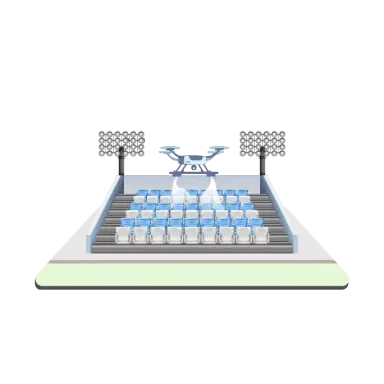 Paint Spraying Drone