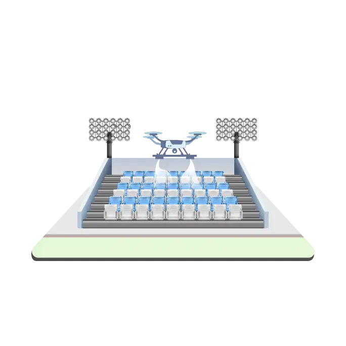 Paint Spraying Drone